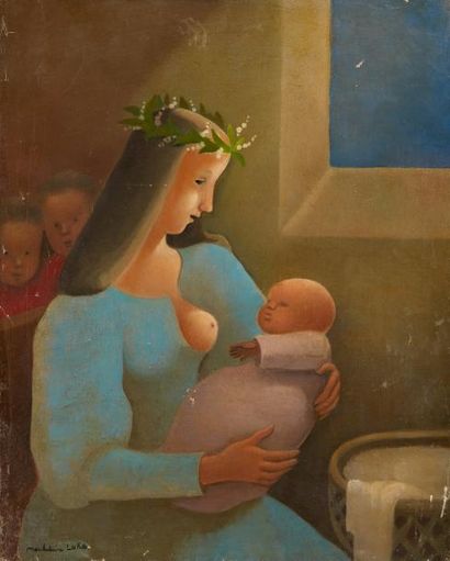 Madeleine LUKA (1894-1989)

Maternité

Huile...