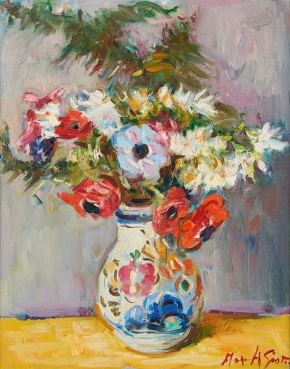null Max AGOSTINI (1914 - 1997)

Bouquet de fleurs

Huile sur toile signée en bas...