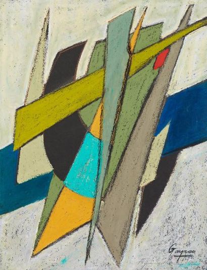 null Guy LECLERC-GAYRAU (1942)

Composition abstraite

Pastel, signé en bas à droite.

42...