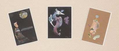 null Raoul MICHAU (1897-1981)

Compositions

Trois huiles et collages sur papier...