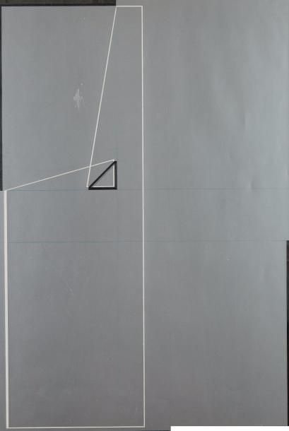 null César COFONE (1940)

Composition géométrique sur fond gris

Collage et encre,...