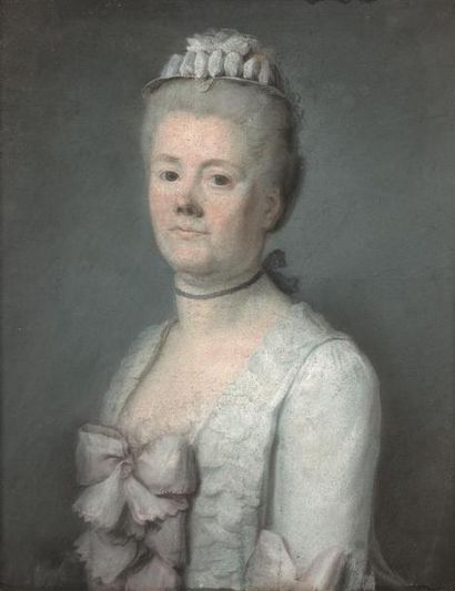 null Ecole FRANCAISE du XVIIIe siècle 

Portrait de femme

Pastel (usures), daté...