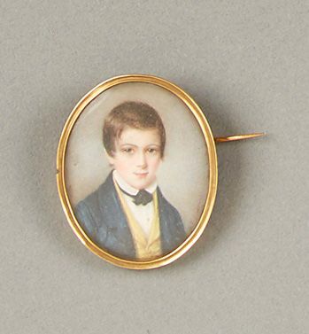null Marie Pauline LAURENT (1805-1860)

Portrait de jeune garçon au gilet jaune

Miniature...