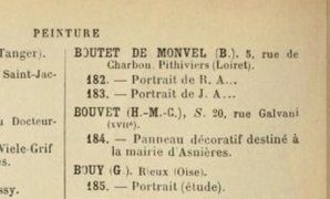 null Bernard BOUTET DE MONVEL (1881-1949)
Portrait de Jacques André en pied (1902-1903)
Huile...