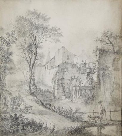 null Thomas DESFRICHES (Orléans 1715 - 1800)

Paysage près de Thiers, 1753

Mine...