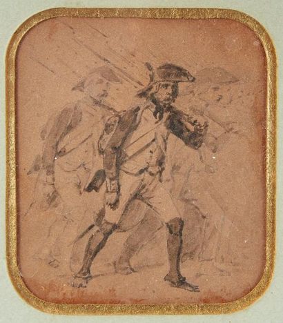 null Nicolas -Toussaint CHARLET (Paris 1792 - 1845)

Les soldats

Crayon noir signé...