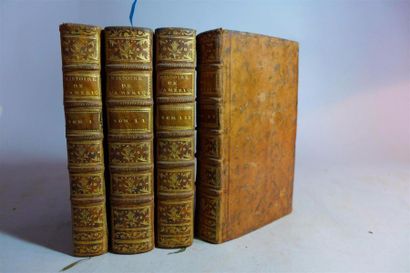 null ROBERTSON : Histoire de l'Amérique. Paris, Panckoucke, 1778; quatre volumes...