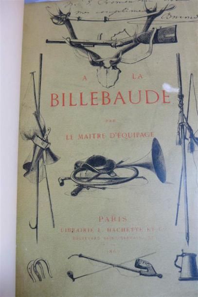 null CHASSE : DU FOUILLOUX (Jacques) : La Vénerie. Angers, Lebossé, 1844 ; in-8°,...