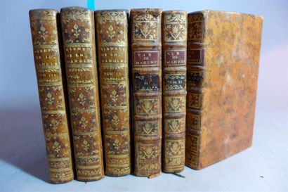 null MILLOT: Eléments de l'Histoire d'Angleterre. Paris, Durand, 1769; trois vol....