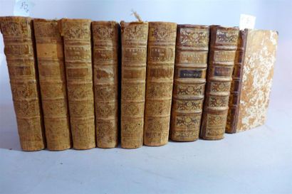 null - MONTAIGNE : Essais. Londres, Nourse et Vaillant, 1771 ; 6 vol. in-12, basane...