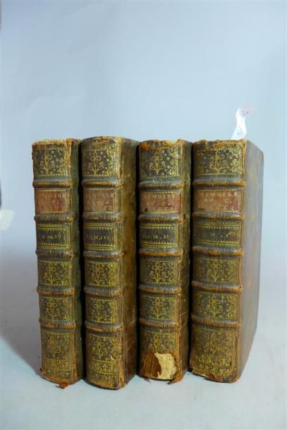null Mémoires du cardinal de Retz 4 vol. Amst. Bernard 1717, 4 vol. in-12, veau brun...