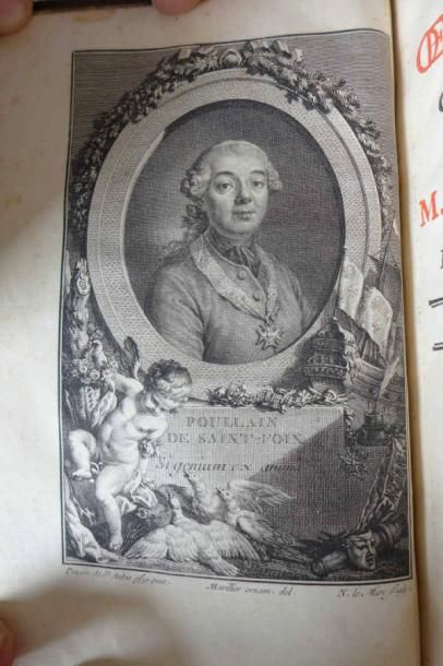 null SAINT-FOIX (Poullain de) Oeuvres completes. Paris, Vve Duchesne, 1778 ; 6 vol....
