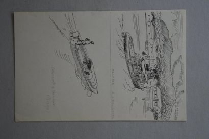 null Philippe DAUCHEZ (1900 - 1984)

2 dessins :
[MADAGASCAR] Le Malabar, Croquis...