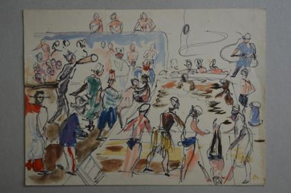 null Philippe DAUCHEZ (1900 - 1984)

9 dessins :
[CAMPAGNE DIXMUDE] Exercice de tir...