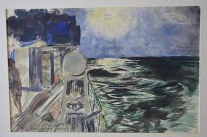 null Philippe DAUCHEZ (1900 - 1984)

2 dessins :
[OCEAN INDIEN] A bord, matin, et...