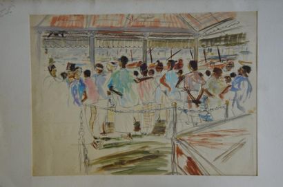 null Philippe DAUCHEZ (1900 - 1984)

5 dessins :
[COLOMBO] Embarcadère (daté 20 mars),...