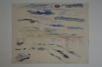 null Philippe DAUCHEZ (1900 - 1984)

5 dessins :
[GOLFE DU BENGALE] Etudes de ciel...