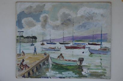 null Philippe DAUCHEZ (1900 - 1984)

4 dessins :
[DIVERS] Île et nuages roses, Mouillage...