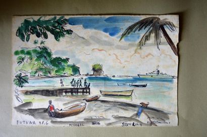 null Philippe DAUCHEZ (1900 - 1984)

6 dessins : 
[PACIFIQUE] Futuna (annoté Javelina...