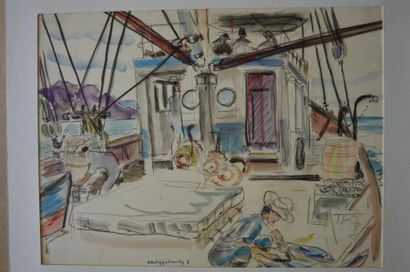 null Philippe DAUCHEZ (1900 - 1984)

[MEXIQUE] Pêche en mer

Crayon, aquarelle et...