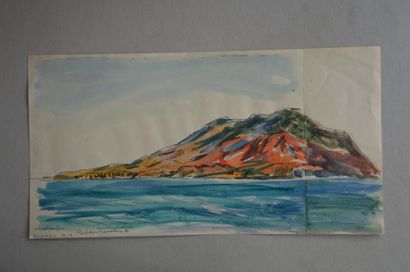 null Philippe DAUCHEZ (1900 - 1984)

3 dessins :
[PACIFIQUE] Île volcanique (annoté...