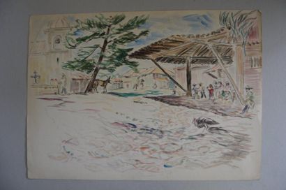 null Philippe DAUCHEZ (1900 - 1984)

10 dessins :
[MEXIQUE] Village (annoté San José...