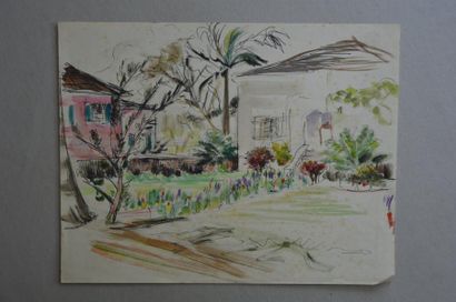 null Philippe DAUCHEZ (1900 - 1984)

5 dessins :
[CARAIBES - NASSAU] Maison et jardin,...