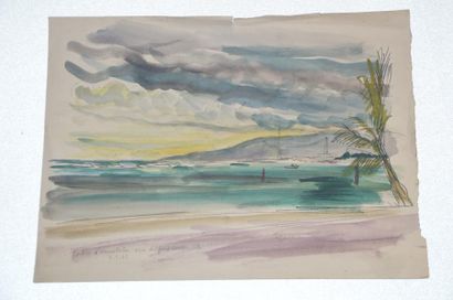 null Philippe DAUCHEZ (1900 - 1984)

4 dessins :
[HAWAÏ] Port (annoté « Entrée d'Honolulu-Vue...