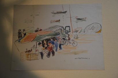 null Philippe DAUCHEZ (1900 - 1984)

6 dessins :
[BRETAGNE] Mouette, Plage, Port...