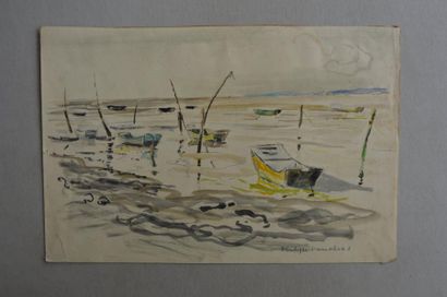 null Philippe DAUCHEZ (1900 - 1984)

7 dessins :
[BRETAGNE] Mouillage dans l'estuaire,...