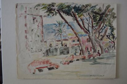 null Philippe DAUCHEZ (1900 - 1984)

9 dessins : 
[MEXIQUE] Rue à Mexico, Place de...