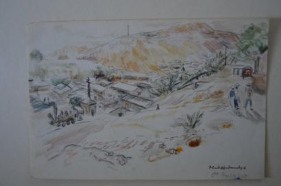 null Philippe DAUCHEZ (1900 - 1984)

9 dessins : 
[MEXIQUE] Rue à Mexico, Place de...