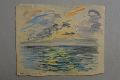 null Philippe DAUCHEZ (1900 - 1984)

10 dessins :
[MER] Mer et ciel (Certains annotées...