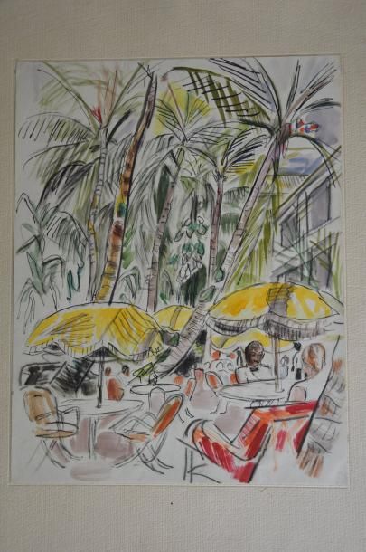 null Philippe DAUCHEZ (1900 - 1984)

5 dessins : 
[CARAIBES] Nassau : Port de plaisance,...