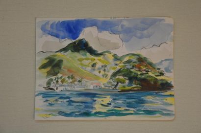 null Philippe DAUCHEZ (1900 - 1984)

11 dessins :
[ANTILLES] Palmiers et rivage,...