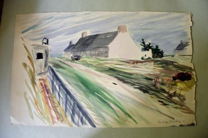 null Philippe DAUCHEZ (1900 - 1984)

5 dessins :
[BRETAGNE - FINISTERE] Port d'échouage,...