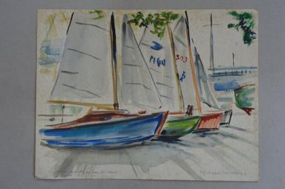 null Philippe DAUCHEZ (1900 - 1984)

5 dessins :
[BRETAGNE et DIVERS] Voiliers, Estuaire,...