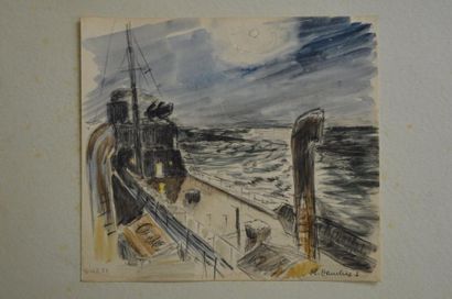 null Philippe DAUCHEZ (1900 - 1984)

2 dessins :
[MARINE MARCHANDE] Tankers, un daté...
