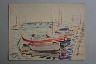 null Philippe DAUCHEZ (1900 - 1984)

6 dessins :
[MEDITERRANEE] Bâteaux à quai, Etude...