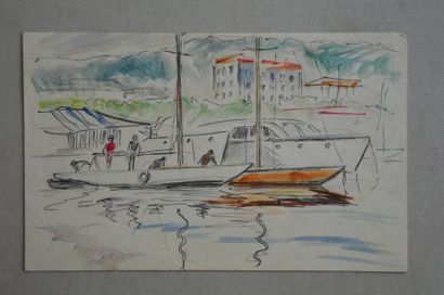 null Philippe DAUCHEZ (1900 - 1984)

7 dessins :
[MEDITERRANEE] Bâteaux à marée basse,...