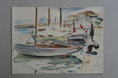 null Philippe DAUCHEZ (1900 - 1984)

2 dessins :
[MEDITERRANEE] Port de plaisance...