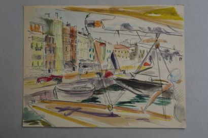 null Philippe DAUCHEZ (1900 - 1984)

2 dessins :
[MEDITERRANEE] Port de plaisance...