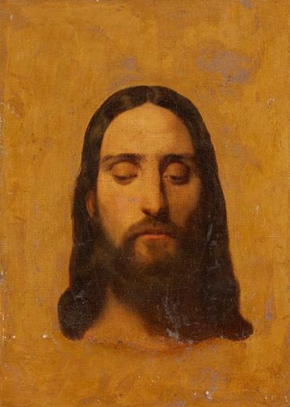 null Ecole FRANCAISE du XIXe siècle

Christ en buste

Huile sur toile (restaurations)

33...