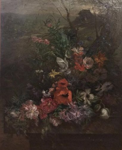 null Ludovic PIETTE (1826-1878)

Fleurs

Huile sur toile signée en bas à droite et...