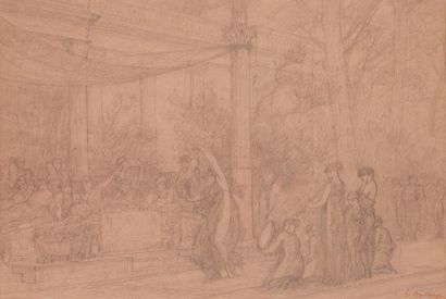 null Gustave Clarence Rodolphe BOULANGER (1824-1888)

Scène de harem

Mine de plomb,...