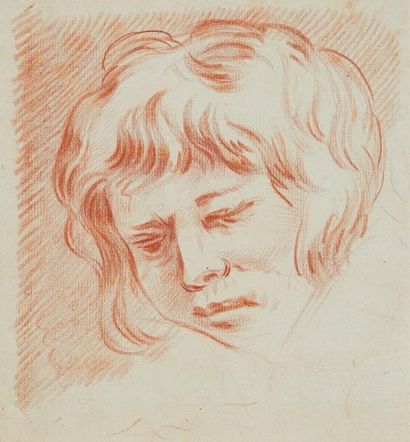null Ecole du NORD du XVIIIe siècle 

Portrait de garçon

Sanguine 

17 x 16 cm