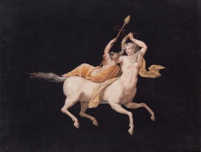 null Attribué à Michelangelo MAESTRI (Naples, actif entre 1802 et 1812)

Centaure...