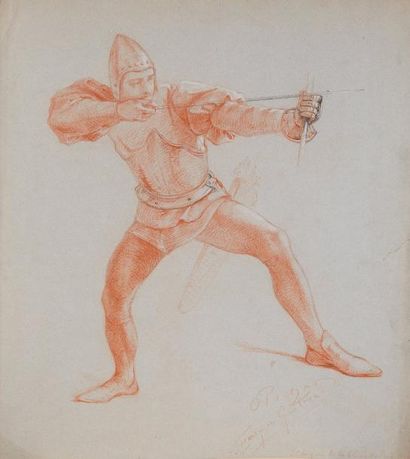 null Olivier PICHAT (1825-1912)

Etude d'archer

Trois crayons, signé, dédicacé et...