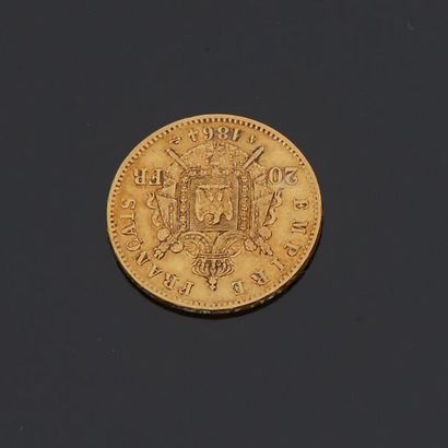 null FRANCE

Pièce de 20 francs or 1864