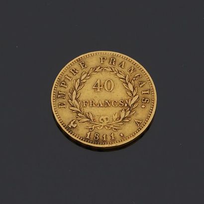 null FRANCE 

Piece de 40 francs or 1811.



